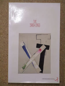 TXT 1969/1993 : une anthologie. revue