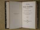 Voyage aux VILLES MAUDITES : Sodome, Gomorrhe, Seboïm, Adama, Zoar. Suivi de notes scientifiques et d'une carte par M. F. De Saulcy.. DELESSERT ...