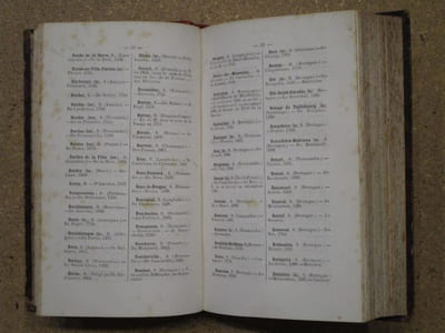 Dictionnaire DES FIEFS, seigneuries, chatellenies, etc. DE L'ANCIENNE FRANCE contenant : les noms des terres et ceux des familles qui les ont possédées, leur situation provinciale, les dates de possession, de transmission ou d'érection en terres titrées, etc., etc.