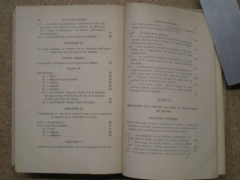 Recherches sur l'origine de la Propriété Foncière et des Noms de Lieux habités en France (période celtique et période romaine). Avec la collaboration ...