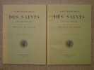 Caractéristiques DES SAINTS dans l'art populaire (7 fascicules).. CAHIER Charles