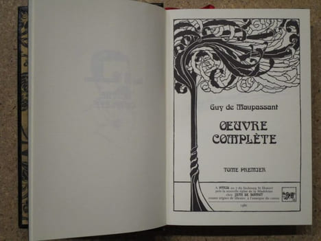 Oeuvre complète : Boule de suif - Des vers - Autres poèmes - La maison Tellier - Mademoiselle Fifi - Contes divers - Une vie - Contes de la bécasse - ...