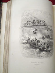 Histoire Générales des voyages par DUMONT D'URVILLE, D'ORBIGNY, EYRIES et A. JACOBS. Voyage autour du Monde par DUMONT D'URVILLE (2 volumes).