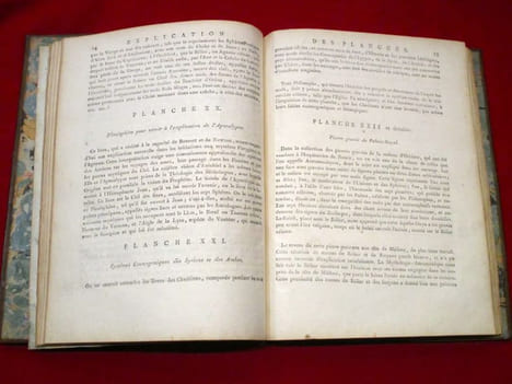 [Atlas] Planches de L'origine de tous les cultes, du citoyen Dupuis, avec leur explication.. DUPUIS [Charles-François]
