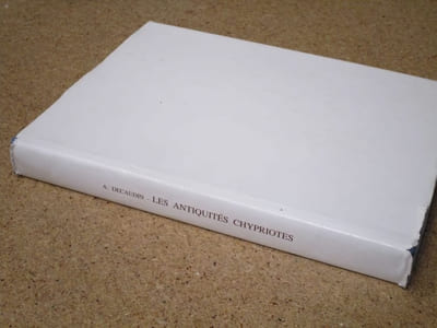 Les antiquités chypriotes dans les collections publiques françaises.