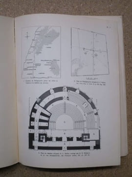 Le théâtre de Philippopolis en Arabie.. COUPEL Pierre / FREZOULS Edmond