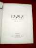 Verve, Revue artistique et littéraire. Directeur : TERIADE. Vol. IV, N° 13. « De la Couleur », Matisse.. TERIADE, Henri, Sous la direction de. - ...