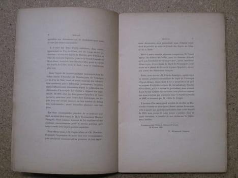 Les DIATOMées fossiles d'Auvergne.. HERIBAUD Joseph