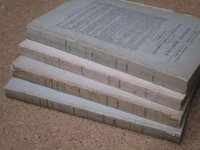 Géologie agricole : première partie du Cours d'Agriculture Comparée fait à l'Institut National Agronomique / Supplément de la géologie agricole : carte géologique et statistique des gisements de phosphate de chaux exploités en France (4 volumes + 1 supplément).