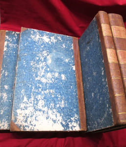 Histoire généalogique de la royale maison de Savoie justifiée par titres, fondations de monastères, manuscrits, anciens monumens, histoires, et autres preuves authentiques par Samuel GUICHENON enrichie de plusieurs portraits, sceaux, monnoies, sépultures, et armoiries. Nouvelle édition avec des supplémens jusqu'à nos jours, suivis d'une dissertation contenant des remarques, et additions pour servir d'éclaircissement à cette histoire. (4 volumes)