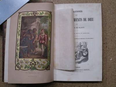 Légendes des commandements de Dieu.