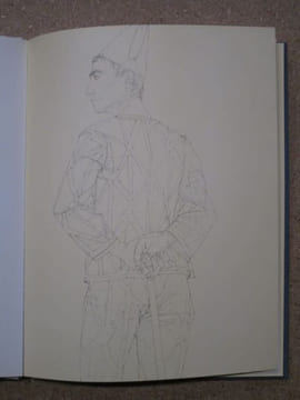 ARLEQUINS, carnets de dessin.. CIRY Michel