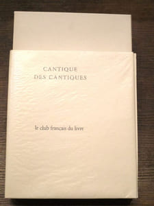 Cantique des Cantiques.
