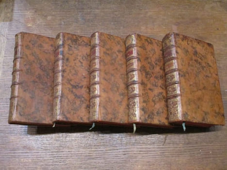 Oeuvres. (5 volumes). BOILEAU DESPREAUX Nicolas