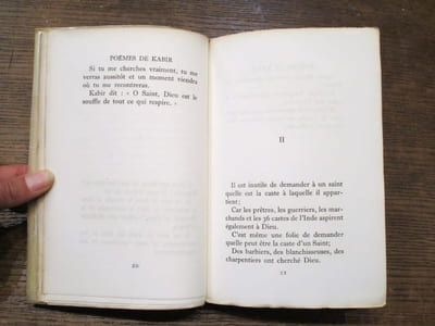 Poèmes de Kabir.
