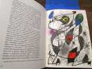 [édition en italien] MIRO Al torchio. Inchiostri, acqueforti, litografie, incisioni varie, illustrazioni e manifesti.. TAILLANDIER Yvon