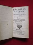 Histoire de l'Edit de l'Empereur de Chine, en faveur de la Religion Chrestienne (chrétienne) [...] par LE GOBIEN Charles - Image 2