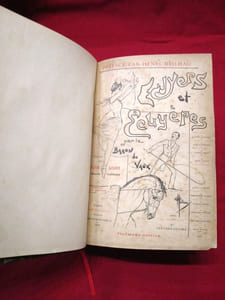 Écuyers et écuyères, histoire des cirques d'Europe (1680-1891) avec une étude sur l'équitation savante par Maxime Gaussen. 