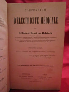 Compendium d'électricité médicale.