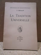 La Tradition Universelle. par CHEVILLON Constant - Image 1