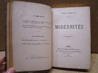 Modernités.
