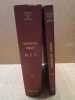 L'Acuponcture ( acupuncture ) chinoise (2 volumes).  . SOULIE DE MORANT, George.