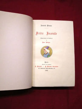 Frère Joconde.. FRANCE Anatole, LEBEGUE Léon (illustrations)
