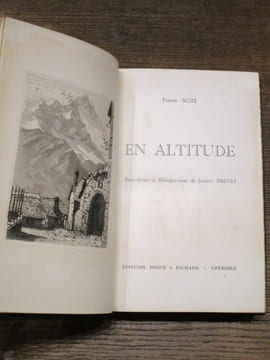 En altitude.. SCIZE Pierre, DREVET Joanny (illustrations)