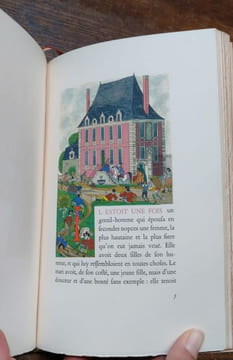 Trois histoires du temps passé. Trois contes de Perrault. La belle au Bois dormant; La Barbe bleue; Cendrillon.. PERRAULT Charles, LEMARIE Henry