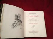 L'ingénu. Histoire véritable tirée des manuscrits du père Quesnel. par VOLTAIRE, NAUDIN Bernard, illustrations - Image 3