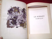 Le Romant (roman) Comique. Illustré d'eaux-fortes originales en couleurs par Joseph Hémard (3 volumes). par SCARRON - HEMARD Joseph ill. - Image 3