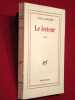 Le lecteur, r&eacute;cit.. QUIGNARD Pascal