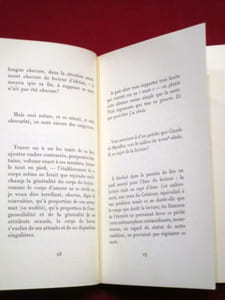Le lecteur, récit.