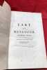 [Description des arts et m&eacute;tiers faites ou approuv&eacute;es par Messieurs de l'Acad&eacute;mie royale des sciences] Art du menuisier. Premi&egrave;re partie (seule).. ...