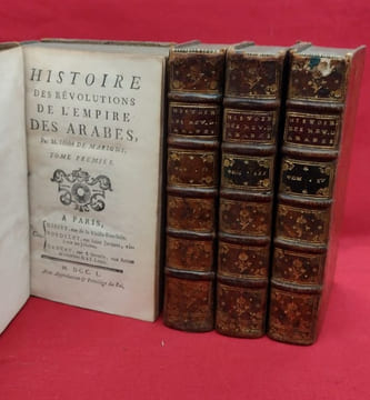 Histoire des révolutions de l'empire des arabes. (4 volumes). MARIGNY Abbé de