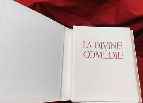 La Divine Comédie : L'Enfer - Le Purgatoire, Le Paradis de Dante Alighieri avec des illustrations de DALI. (6 volumes). . DANTE, Alighieri - DALI, ...