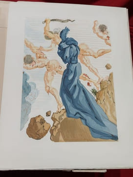 La Divine Comédie : L'Enfer - Le Purgatoire, Le Paradis de Dante Alighieri avec des illustrations de DALI. (6 volumes). . DANTE, Alighieri - DALI, ...