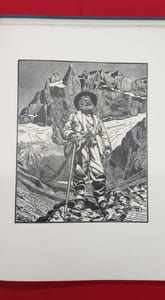 MONTAGNARDS. Huit textes sur les Gens du Haut-Dauphiné par André Allix. Dix portraits en lithographie par Jean Chièze.