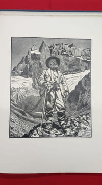 MONTAGNARDS. Huit textes sur les Gens du Haut-Dauphiné par André Allix. Dix portraits en lithographie par Jean Chièze.
