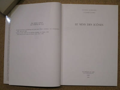 Le sens des icônes.