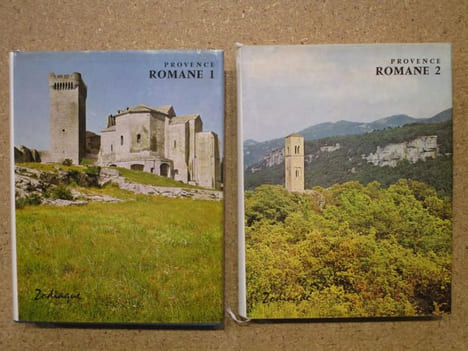 PROVENCE ROMANE : la Provence rhodanienne, la Haute-Provence (2 volumes).. ROUQUETTE Jean-Maurice / BARRUOL Guy