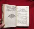 Nouvelle construction de ruches de bois, avec la fa&ccedil;on d'y gouverner les abeilles.. [FORMANOIR DE PALTEAU Guillaume Louis]