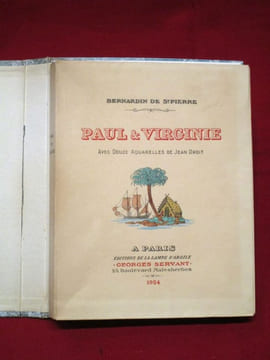 Paul & Virginie.. BERNARDIN DE SAINT-PIERRE, DROIT Jean (illustrations)