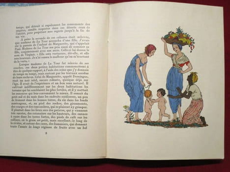 Paul & Virginie.. BERNARDIN DE SAINT-PIERRE, DROIT Jean (illustrations)