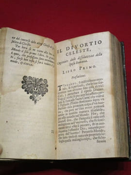 Opere scelte di Ferrante Pallavicino, cioè, Il Divortio celeste, Il corriero sualiggiato, La bacinata, Dialogo tra due Soldati del Duca di Parma, la ...