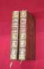 Histoire des r&eacute;volutions de Perse, depuis le commencement de ce Si&egrave;cle jusqu'&agrave; la fin du R&egrave;gne de l'Usurpateur. (2 volumes). [DU CERCEAU J.-P.]