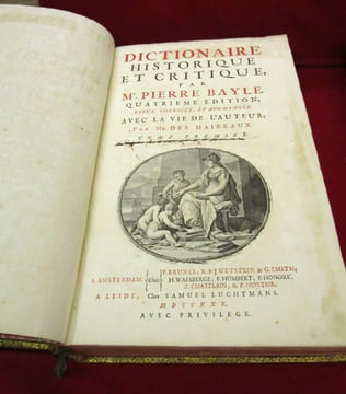 Dictionaire (Dictionnaire) historique et critique par Mr. Pierre BAYLE. Quatrième édition, revue, corrigée, et augmentée. Avec la vie de l'auteur, par ...