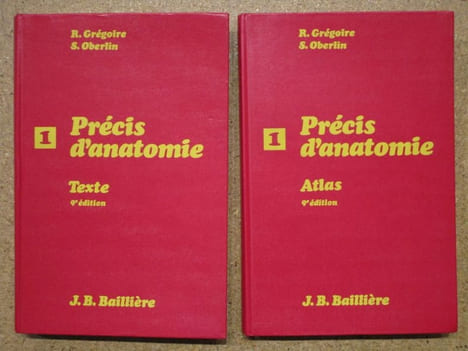 Précis d'anatomie : texte et atlas (4 volumes). GREGOIRE R. / OBERLIN S.