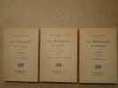 LE r&acirc;m&acirc;ymana de V&acirc;lm&icirc;ki : B&acirc;lak&acirc;nda et Ayodhy&acirc;k&acirc;nda, Aranyak&acirc;nda, Kishindh&acirc;k&acirc;nda et Sundarak&acirc;nda, Yuddhak&acirc;nda et Uttarak&acirc;nda (3 volumes).. ROUSSEL ...