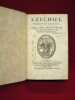 [Sainte Bible] Ezechiel, traduit en fran&ccedil;ois, avec une explication tir&eacute;e des saints Peres & des Autheurs (auteurs) Eccl&eacute;siastiques.. [LE MAISTRE DE ...